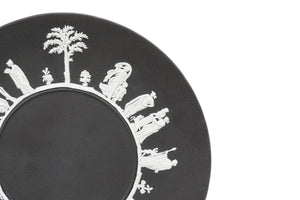 Black Wedgwood Jasperware Large Plate, Awesome Decorative Item