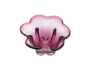 Violet/Purple Art Glass Bowl, Superb Colour, Amazing Decorative Item