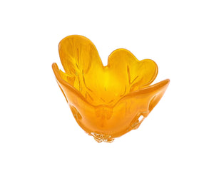 Vibrant Iwatsu Glass Bowl, Beautiful Colour, Amazing Decorative Item