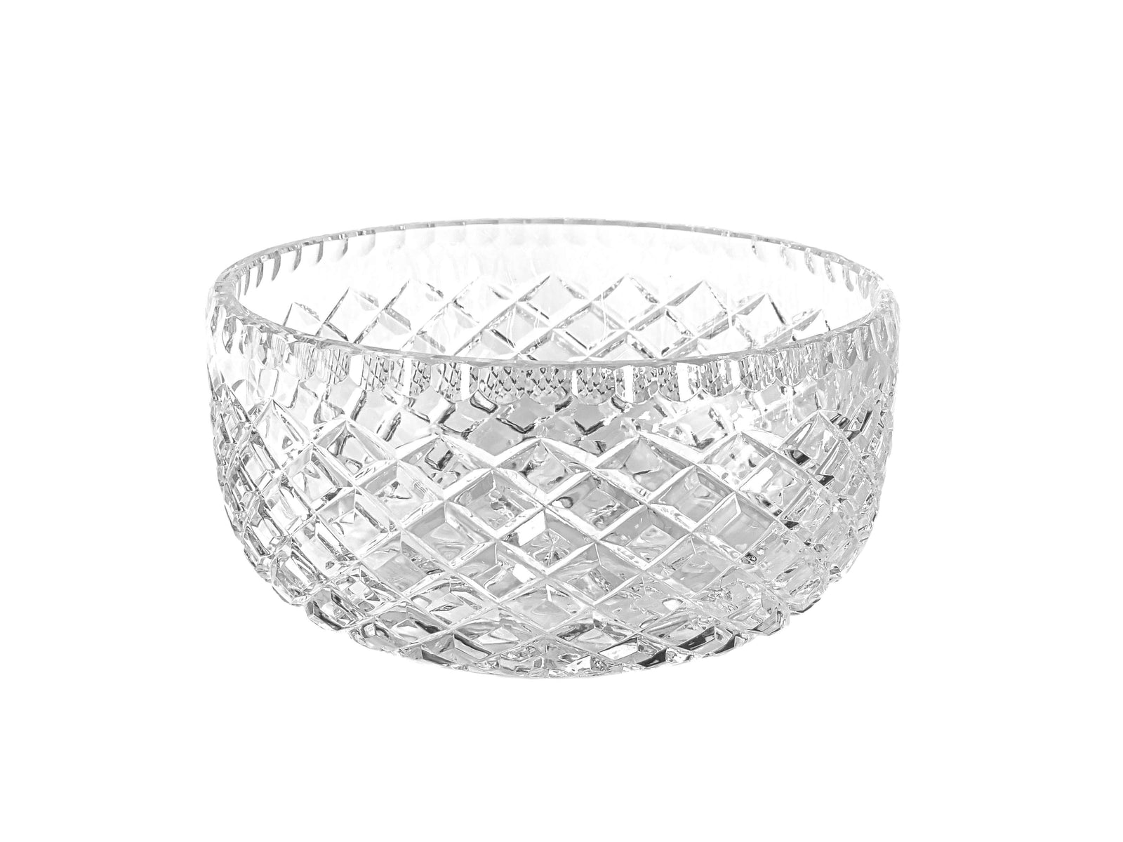 Vintage Crystal Bowl, Very Attractive, Excellent Size