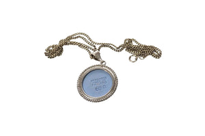 Blue Jasperware Necklace, Vintage Wedgwood, Exquisite Cameo