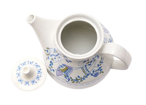 Vintage Figgjo Lotte Teapot, Norwegian, 1960's, Turi Design