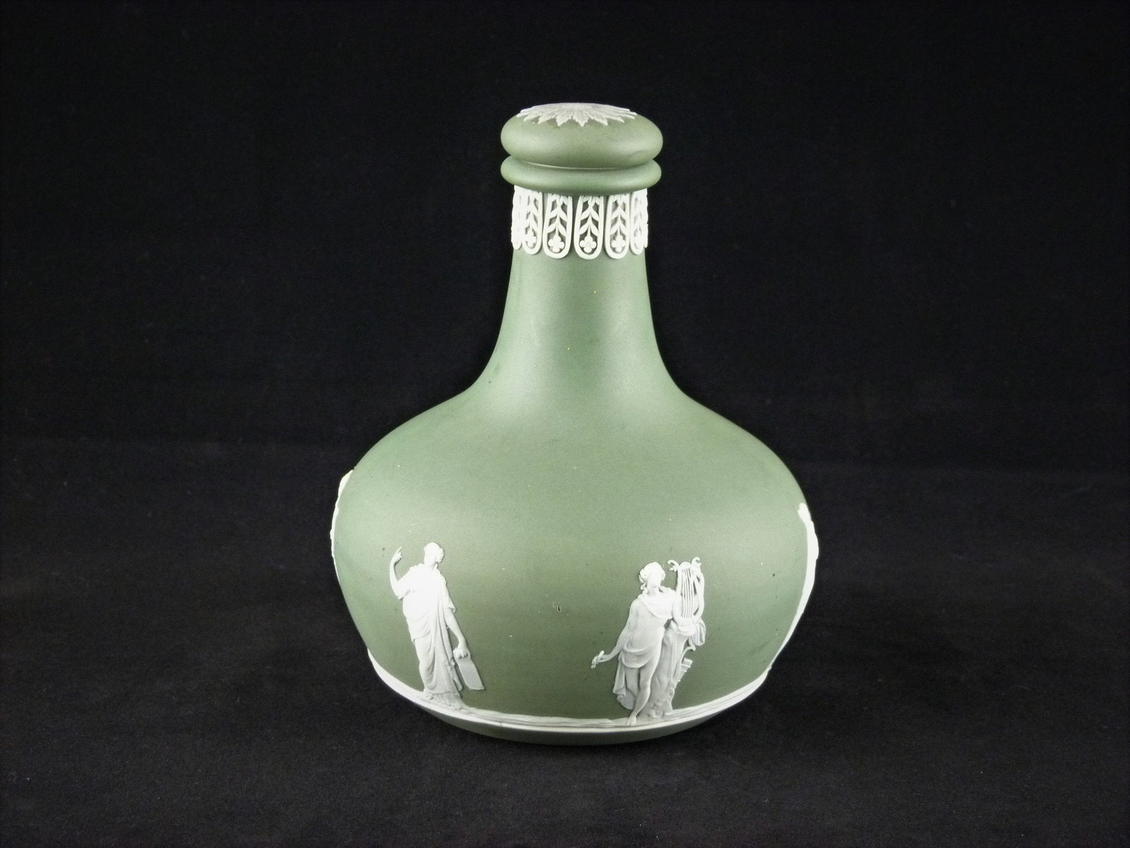 Wedgwood Jasperware Decanter made for Humphery Taylor & Co, 1920's
