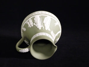 Wedgwood Jasperware Green Small Jug