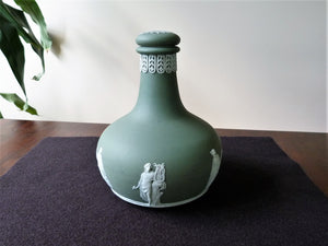 Wedgwood Jasperware Decanter made for Humphery Taylor & Co, 1920's