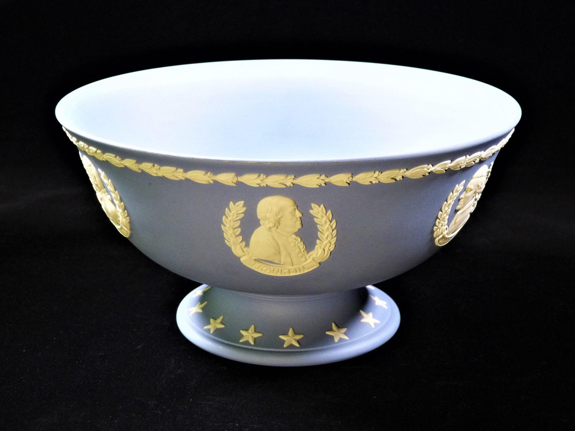 Wedgwood Jasperware Bowl, American Independence, Ltd Ed of 500